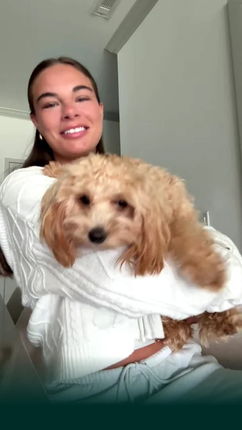 Jamie A. sharing their Central Park Puppies experience