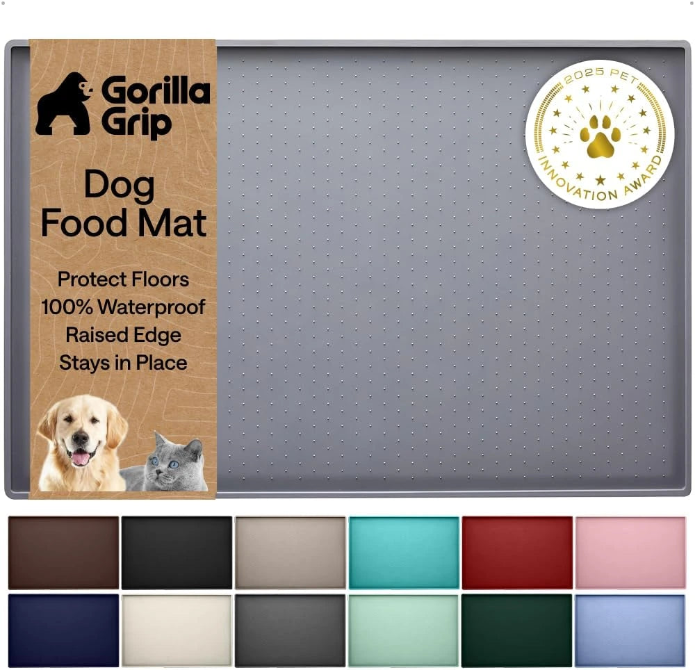 Gorilla Grip Raised-Edge Feeding Mat  (New Product)