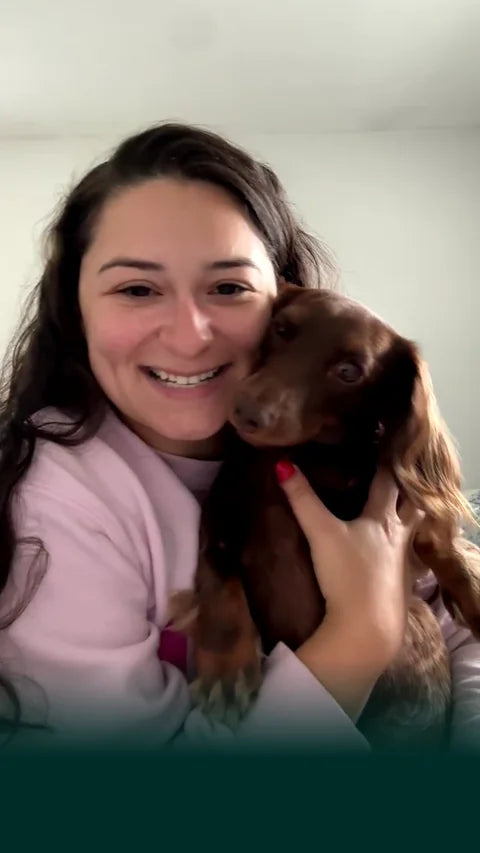 Amanda G. sharing their Central Park Puppies experience