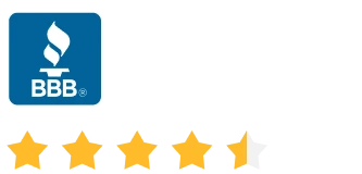 Better Business Bureau 4.5 Stars