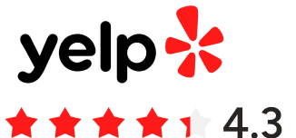 Yelp Reviews 4.3 Stars